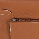 Hermes Kelly 42 Maxi Gold Togo Palladium Hardware