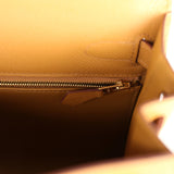 Hermes Kelly Sellier 28 Sesame Epsom Gold Hardware