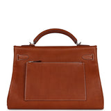 Hermes Kelly 42 Maxi Fauve Barenia Faubourg Palladium Hardware Payment 1 of 2