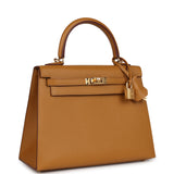 Hermes Kelly Sellier 25 Sesame Epsom Gold Hardware