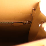 Hermes Kelly Sellier 28 Sesame Epsom Gold Hardware