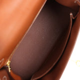 Hermes Kelly Sellier 25 Fauve Barenia Gold Hardware