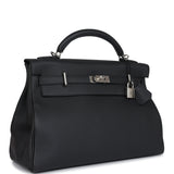 Hermes Kelly 42 Maxi Plomb Togo Palladium Hardware