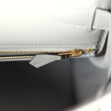 Hermes Kelly Retourne 28 Gris Mouette Togo Gold Hardware