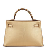 Hermes Kelly Sellier 20 Dore Chevre Chamkilight Permabrass Hardware