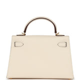 Hermes Kelly Sellier 20 Nata Epsom Gold Hardware