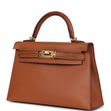 Hermes Kelly Sellier 20 Gold Madame and Matte Alligator Touch Gold Hardware