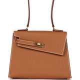 Hermes Kelly Sellier en Desordre 20 Gold Epsom Gold Hardware