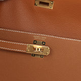 Hermes Kelly Sellier en Desordre 20 Gold Epsom Gold Hardware