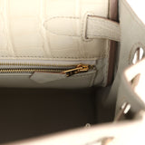 Hermes Kelly Retourne 28 Beton Matte Alligator Gold Hardware