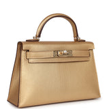 Hermes Kelly Sellier 20 Dore Chevre Chamkilight Permabrass Hardware