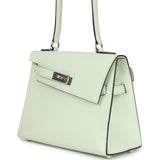 Hermes Kelly Sellier en Desordre 20 Vert Fizz Epsom Palladium Hardware