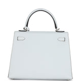 Hermes Kelly Sellier 25 Gris Platine Epsom Electrum Hardware