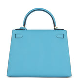 Hermes Kelly Sellier 28 Bleu du Nord Epsom Gold Hardware