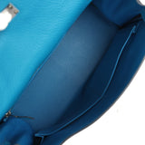 Hermes Kelly Retourne 32 Cobalt Clemence Palladium Hardware