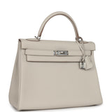 Hermes Kelly Retourne 32 Beton Togo Palladium Hardware