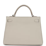 Hermes Kelly Retourne 32 Beton Togo Palladium Hardware