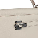 Hermes Kelly Retourne 32 Beton Togo Palladium Hardware