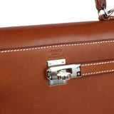 Hermes Kelly Sellier 25 Fauve Barenia Palladium Hardware