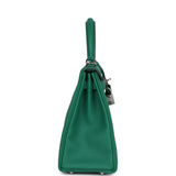 Hermes Kelly Retourne 25 Vert Vertigo Togo Palladium Hardware