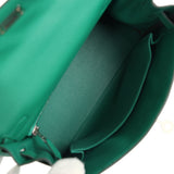 Hermes Kelly Retourne 25 Vert Vertigo Togo Palladium Hardware