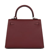 Hermes Kelly Sellier 25 Rouge H Epsom Electrum Hardware