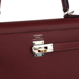 Hermes Kelly Sellier 25 Rouge H Epsom Electrum Hardware