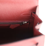 Hermes Kelly Sellier 25 Rouge H Epsom Electrum Hardware