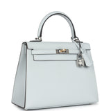Hermes Kelly Sellier 25 Gris Platine Epsom Electrum Hardware - Thumbnail View 2