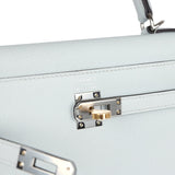Hermes Kelly Sellier 25 Gris Platine Epsom Electrum Hardware - Thumbnail View 7