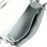 Hermes Kelly Sellier 25 Gris Platine Epsom Electrum Hardware - Thumbnail View 8