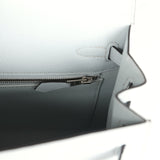 Hermes Kelly Sellier 25 Gris Platine Epsom Electrum Hardware - Thumbnail View 9
