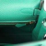 Hermes Kelly Retourne 28 Vert Vertigo Clemence Gold Hardware