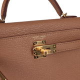 Hermes Kelly Sellier 20 Quebracho Chevre Gold Hardware