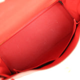 Pre-owned Hermes Kelly Retourne 28 Rouge Pivoine Togo Gold Hardware - Thumbnail View 8