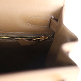 Hermes Kelly Sellier 28 Toundra Madame Gold Hardware