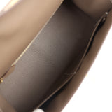 Hermes Kelly Sellier 28 Etoupe Epsom Gold Hardware