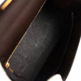 Hermes Kelly Sellier 25 Ebene Epsom Gold Hardware