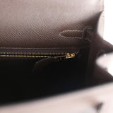 Hermes Kelly Sellier 25 Ebene Epsom Gold Hardware