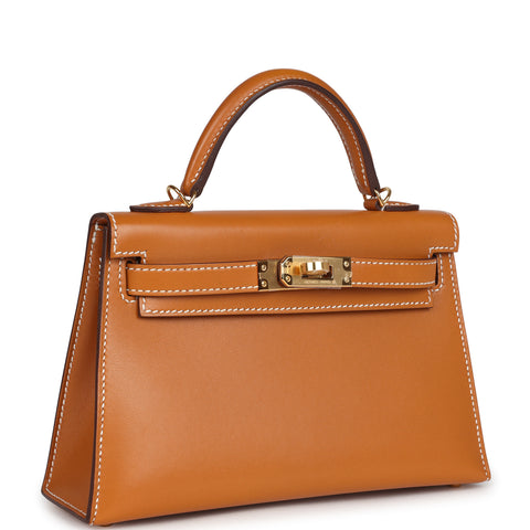 Hermes Kelly Sellier 20 Naturel Sable Butler Gold Hardware