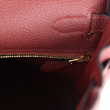 Hermes Kelly Retourne 28 Rouge H Togo Gold Hardware