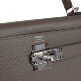 Hermes Kelly Sellier 28 Etain Epsom Palladium Hardware