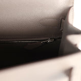 Hermes Kelly Sellier 28 Etain Epsom Palladium Hardware