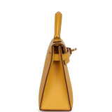 Hermes Kelly Sellier 20 Jaune Ambre Epsom Gold Hardware - Thumbnail View 3