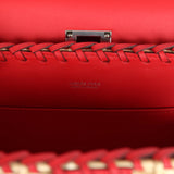 Hermes Mini Picnic Kelly 20 Rouge De Coeur Swift Palladium Hardware