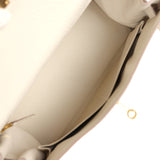 Pre-owned Hermes Kelly Retourne 28 Nata Togo Gold Hardware