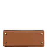 Hermes Kelly Sellier 25 Gold Epsom Gold Hardware