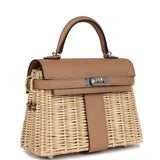 Hermes Mini Picnic Kelly 20 Chai Swift Palladium Hardware