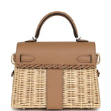 Hermes Mini Picnic Kelly 20 Chai Swift Palladium Hardware