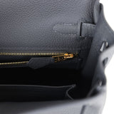 Hermes Kelly Retourne 25 Ardoise Togo Permabrass Hardware